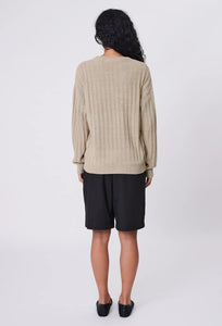 Evergreen Knit Crew - Oat-MARLOW-P&amp;K The General Store