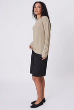 Load image into Gallery viewer, Evergreen Knit Crew - Oat-MARLOW-P&amp;K The General Store
