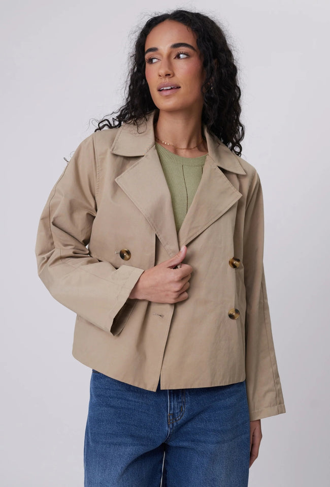 Unity Short Trench - Camel-MARLOW-P&amp;K The General Store