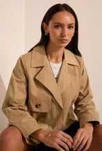 Load image into Gallery viewer, Unity Short Trench - Camel-MARLOW-P&amp;K The General Store
