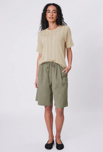 Ember Knit Tee - Humus-MARLOW-P&amp;K The General Store