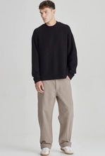 Load image into Gallery viewer, Mens Oversized Knit Jumper - Black-COMMONERS-P&amp;K The General Store
