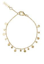 Load image into Gallery viewer, Coin Bracelet - 18KT Yellow Gold Plate (19cm)-Murkani-P&amp;K The General Store
