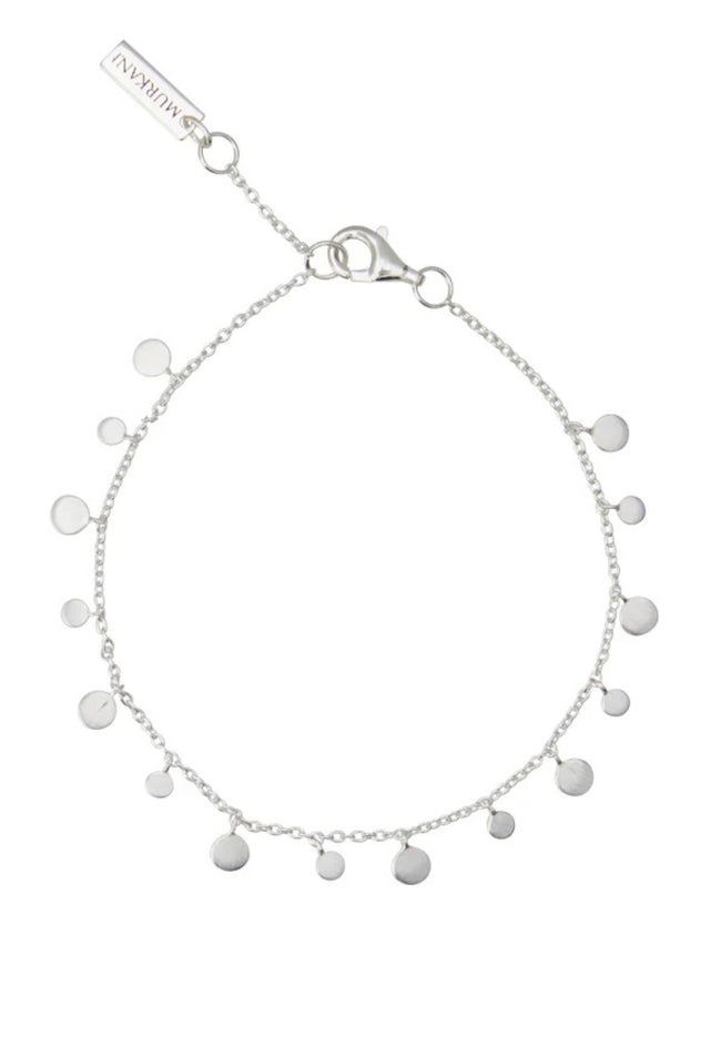 Coin Bracelet - Sterling Silver (19cm)-Murkani-P&amp;K The General Store