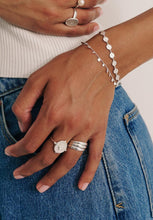 Load image into Gallery viewer, Coin Bracelet - Sterling Silver (19cm)-Murkani-P&amp;K The General Store
