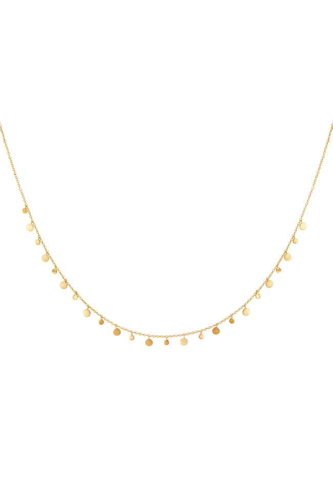 Coin Choker - 18KT Yellow Gold Plate-Murkani-P&amp;K The General Store