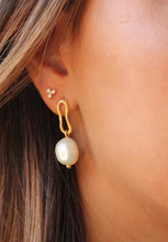 Load image into Gallery viewer, Eterna Baroque Pearl Earrings - 18KT Yellow Gold Plate-Murkani-P&amp;K The General Store
