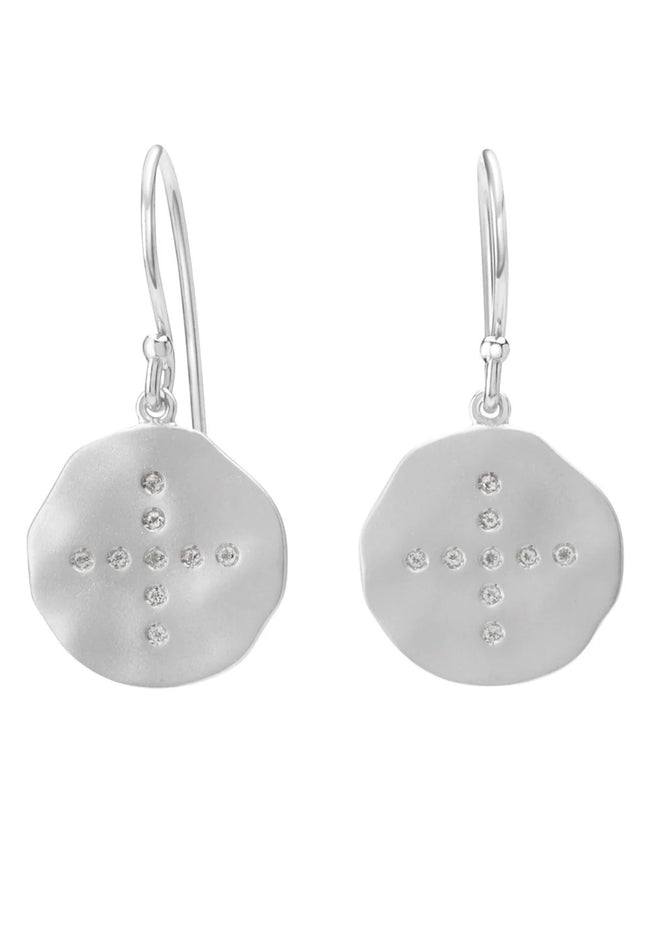 Halcyon Small Earrings - Sterling Silver-Murkani-P&amp;K The General Store
