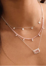 Load image into Gallery viewer, Rose Quartz Choker - Sterling Silver-Murkani-P&amp;K The General Store
