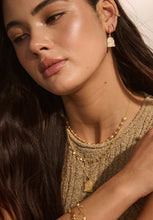 Load image into Gallery viewer, Rainbow Spirit Hoop Earrings - 18KT Yellow Gold Plate-Murkani-P&amp;K The General Store
