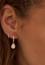 Load image into Gallery viewer, Reflection Tear Drop Huggies - Sterling Silver-Murkani-P&amp;K The General Store
