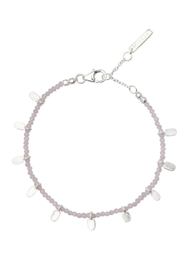 Rose Quartz Bracelet - Sterling Silver-Murkani-P&amp;K The General Store