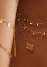 Load image into Gallery viewer, Rose Quartz Choker - 18KT Yellow Gold Plate-Murkani-P&amp;K The General Store
