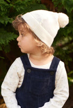 Load image into Gallery viewer, Alpine Pom Pom Beanie - Natural-NATURE BABY-P&amp;K The General Store
