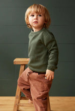 Load image into Gallery viewer, Merino Knit Pullover - Thyme-NATURE BABY-P&amp;K The General Store
