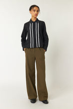 Load image into Gallery viewer, Pintucked Shirt - Black-SYLVESTER-P&amp;K The General Store
