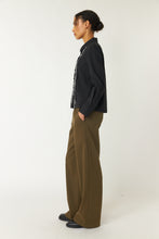 Load image into Gallery viewer, Pintucked Shirt - Black-SYLVESTER-P&amp;K The General Store
