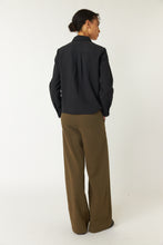 Load image into Gallery viewer, Pintucked Shirt - Black-SYLVESTER-P&amp;K The General Store
