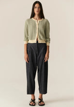 Load image into Gallery viewer, Jules Cardigan - Green/Ivory-POL-P&amp;K The General Store
