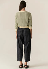 Load image into Gallery viewer, Jules Cardigan - Green/Ivory-POL-P&amp;K The General Store
