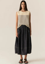 Load image into Gallery viewer, Jules Tank - Ivory/Blue-POL-P&amp;K The General Store
