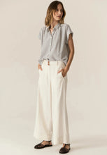 Load image into Gallery viewer, Vera Cap Sleeve - Blue Stripe-POL-P&amp;K The General Store
