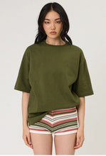 Load image into Gallery viewer, Aria Tee - Seaweed-REMAIN-P&amp;K The General Store
