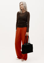 Load image into Gallery viewer, Mr Vault Tote - Black Suede-DEADLY PONIES-P&amp;K The General Store
