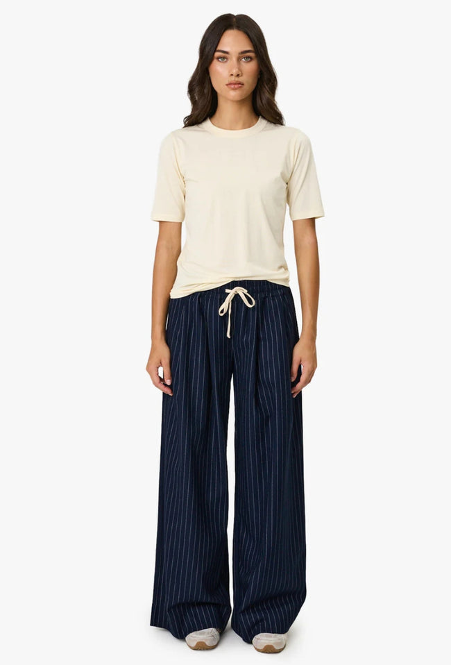 Rhodes Pants - Midnight Stripe-REMAIN-P&amp;K The General Store