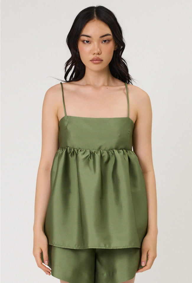 Sydney Cami - Seaweed-REMAIN-P&amp;K The General Store