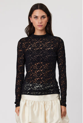 Brydie Top - Black-REMAIN-P&amp;K The General Store