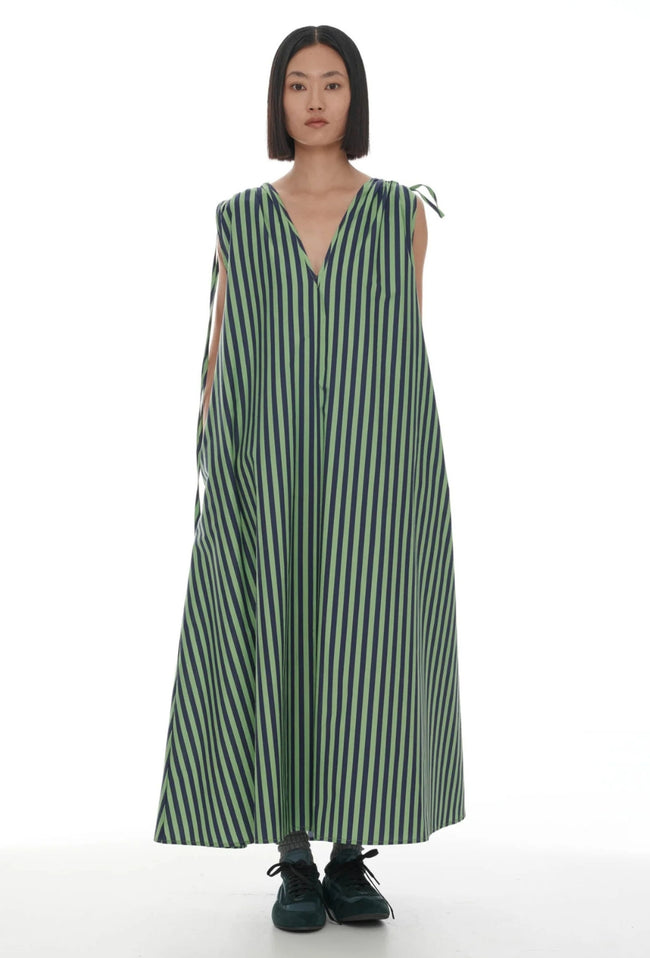 Armadi Dress - Lime Green + Purple-RICOCHET-P&amp;K The General Store