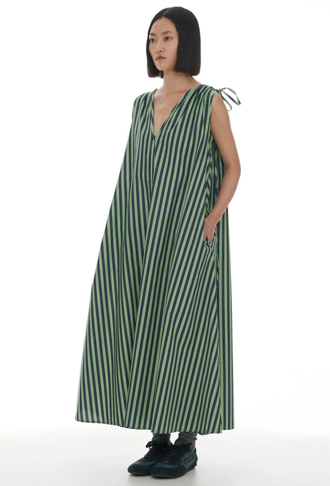 Armadi Dress - Lime Green + Purple-RICOCHET-P&amp;K The General Store