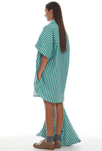 Load image into Gallery viewer, Holger Shirt - Grass Green + Light Blue-RICOCHET-P&amp;K The General Store
