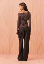 Load image into Gallery viewer, Emma Knit L/S - Java Blue Stripe-RUBY-P&amp;K The General Store

