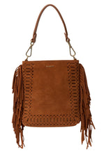 Load image into Gallery viewer, Coco Mini Bag Tan Suede + Fringe-SABEN-P&amp;K The General Store

