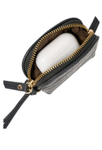 Load image into Gallery viewer, Tarin Airpod Pouch - Black Croc-SABEN-P&amp;K The General Store
