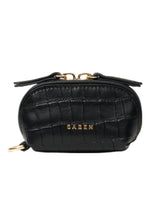 Load image into Gallery viewer, Tarin Airpod Pouch - Black Croc-SABEN-P&amp;K The General Store
