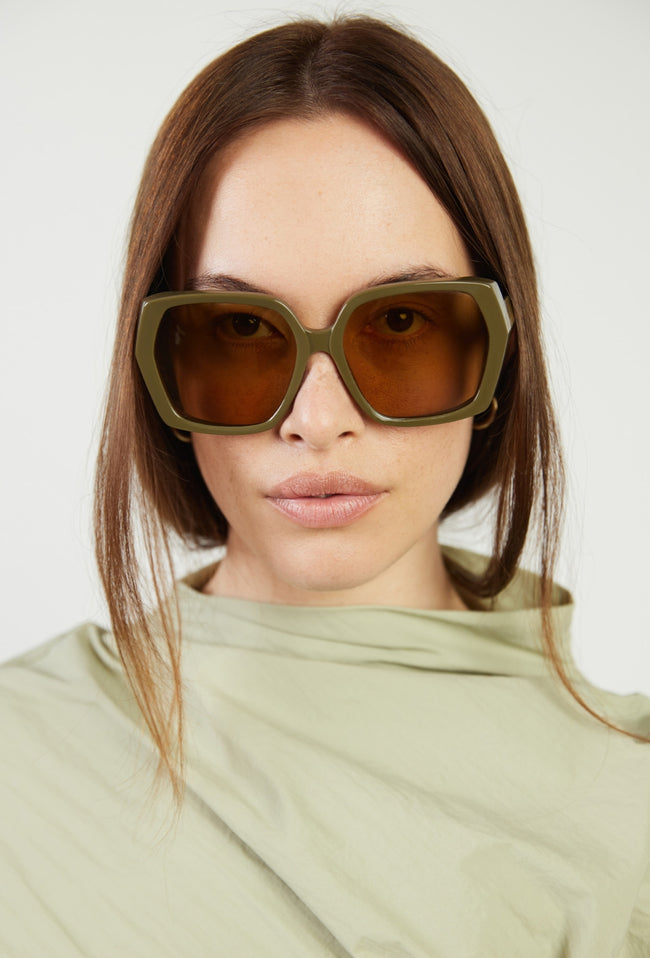 Sunglasses - Remi Olive-SABEN-P&amp;K The General Store