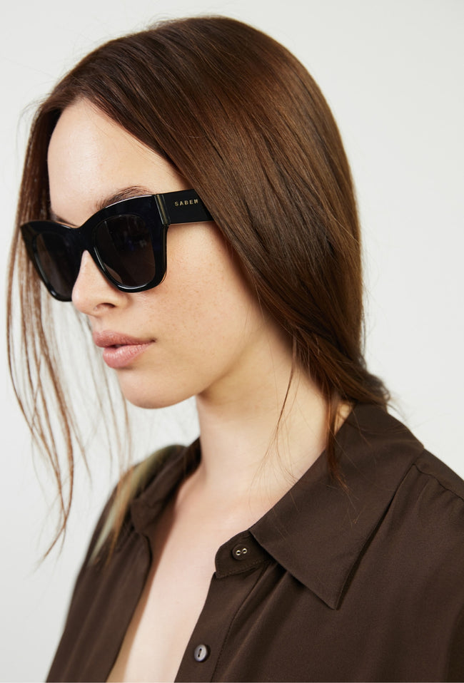 Sunglasses - Sloane Black-SABEN-P&amp;K The General Store