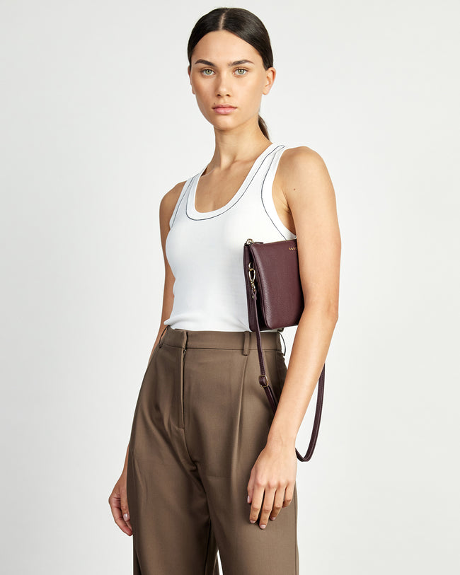 Tilly's Big Sis Crossbody - Merlot-SABEN-P&amp;K The General Store