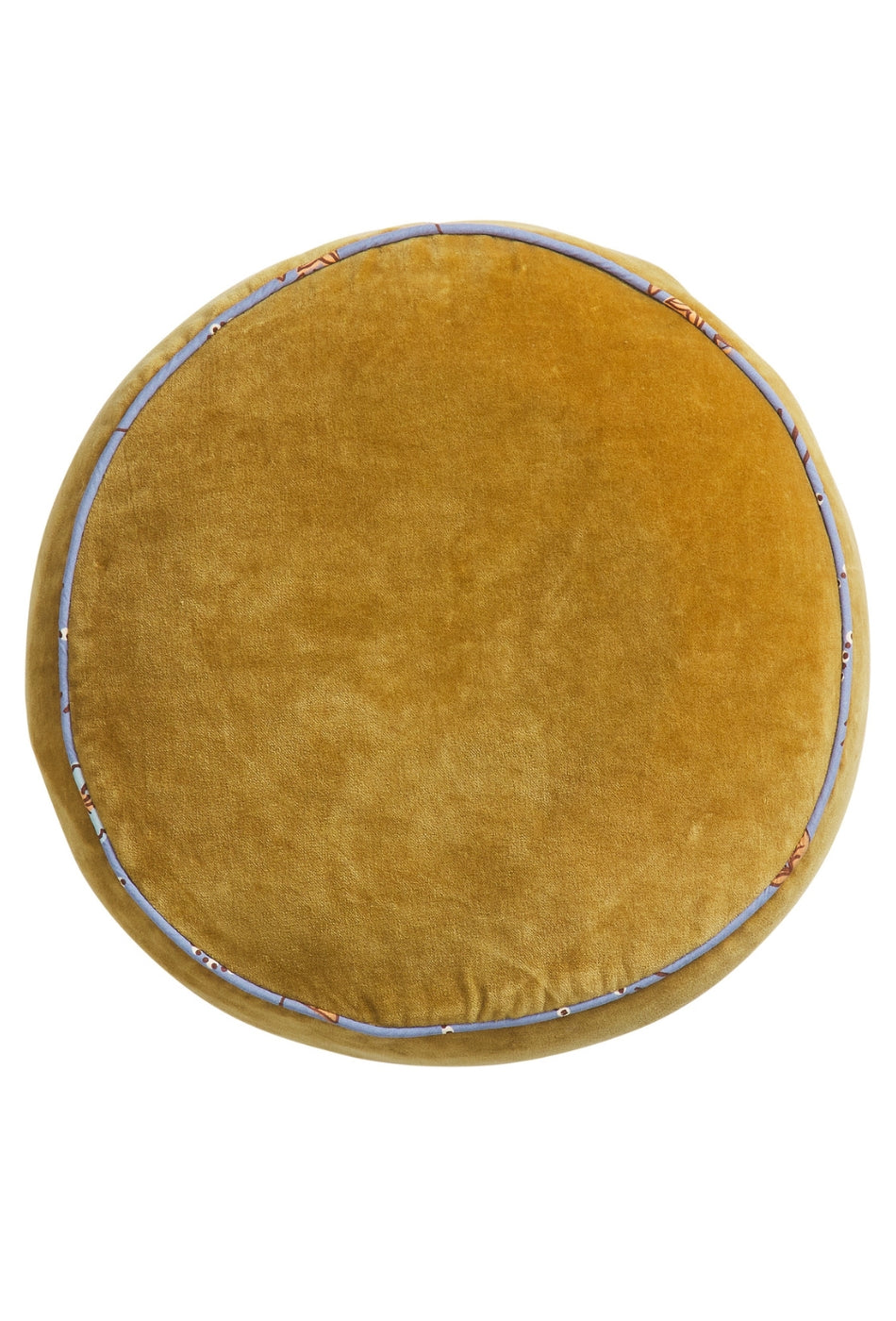 Castilo Round Velvet Cushion - Ginger-SAGE AND CLARE-P&K The General Store