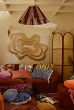 Load image into Gallery viewer, Castilo Round Velvet Cushion - Ginger-SAGE AND CLARE-P&amp;K The General Store
