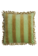 Load image into Gallery viewer, Brigitte Velvet Cushion - Olive Feather Insert-SAGE AND CLARE-P&amp;K The General Store
