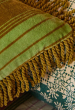 Load image into Gallery viewer, Brigitte Velvet Cushion - Olive Feather Insert-SAGE AND CLARE-P&amp;K The General Store
