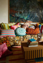 Load image into Gallery viewer, Brigitte Velvet Cushion - Olive Feather Insert-SAGE AND CLARE-P&amp;K The General Store
