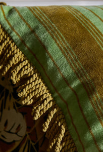 Brigitte Velvet Cushion - Olive Feather Insert-SAGE AND CLARE-P&amp;K The General Store