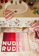 Load image into Gallery viewer, Dariel Nudie Rudie Bath Mat - Scarlet-SAGE AND CLARE-P&amp;K The General Store
