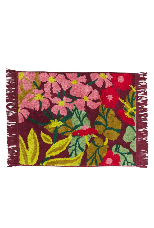 Genevieve Bath Mat - Mahogany-SAGE AND CLARE-P&amp;K The General Store