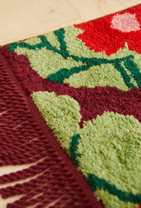 Genevieve Bath Mat - Mahogany-SAGE AND CLARE-P&amp;K The General Store